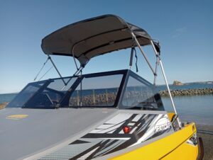 Bimini with 6 x Rod holders to suit Cabin-image